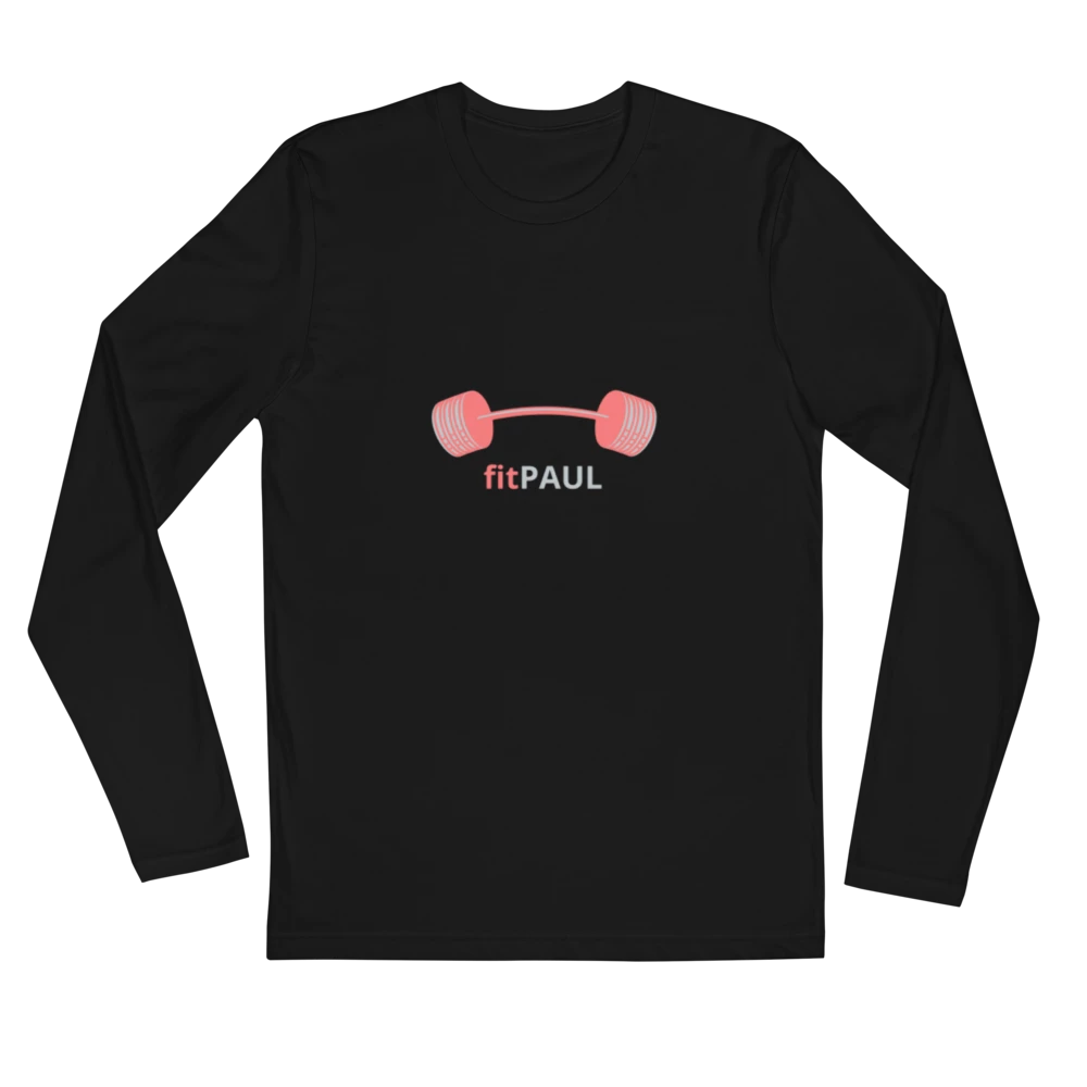 Men's Fitted Long Sleeve Shirt | Next Level 3601