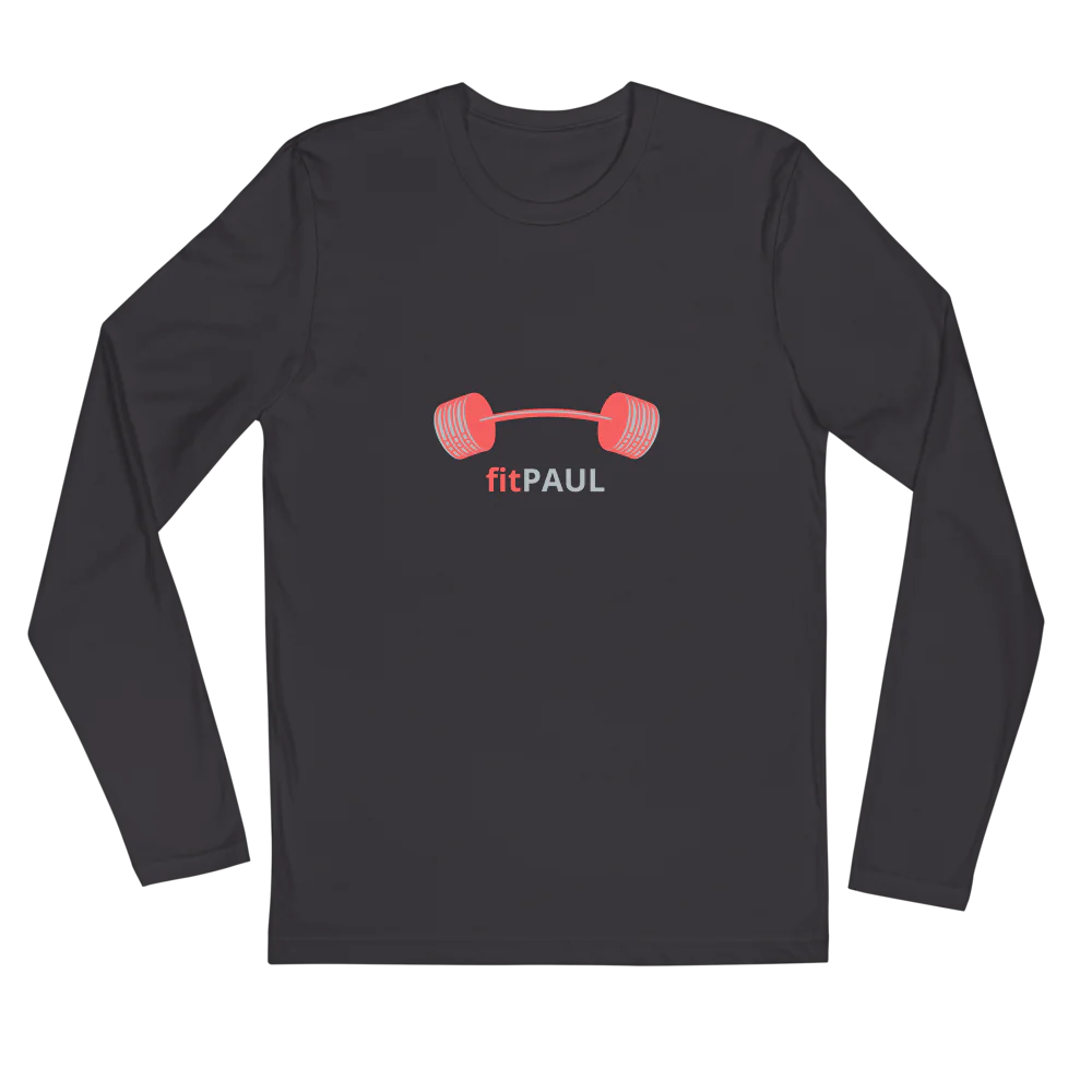 Men's Fitted Long Sleeve Shirt | Next Level 3601