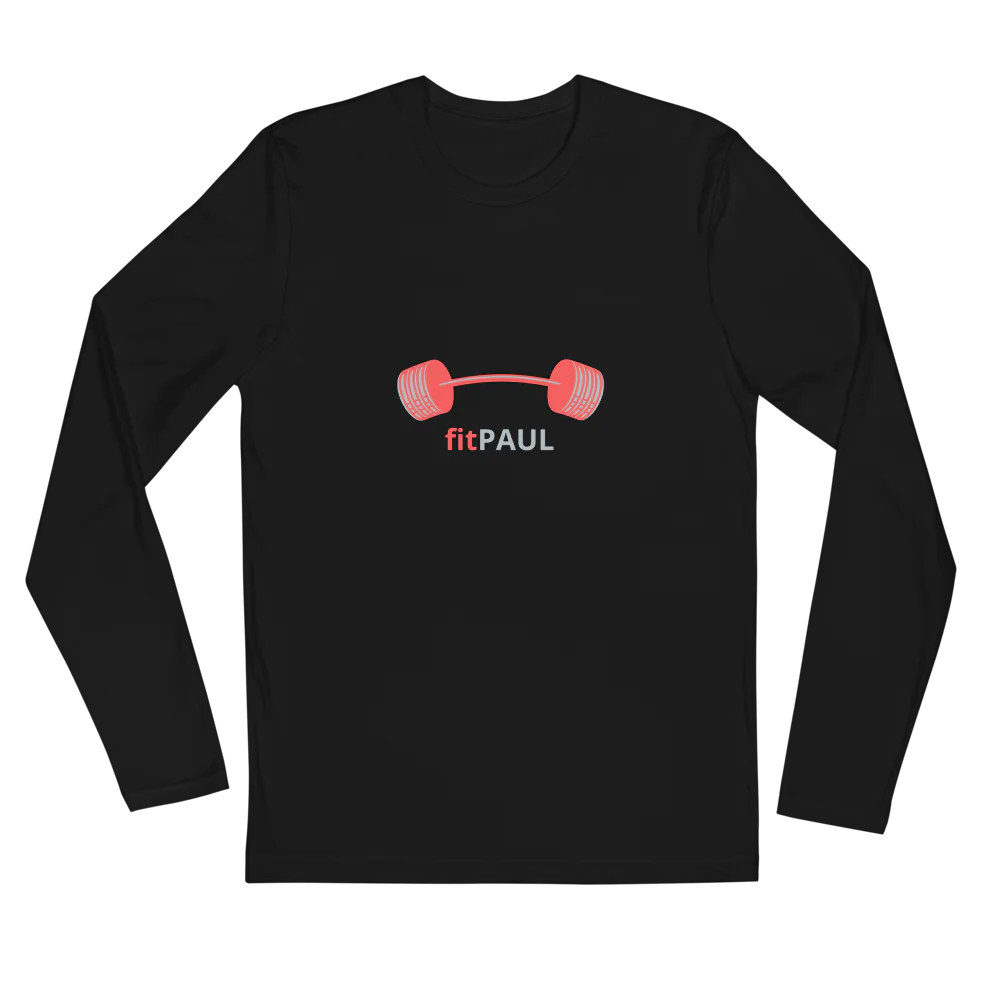 Men's Fitted Long Sleeve Shirt | Next Level 3601